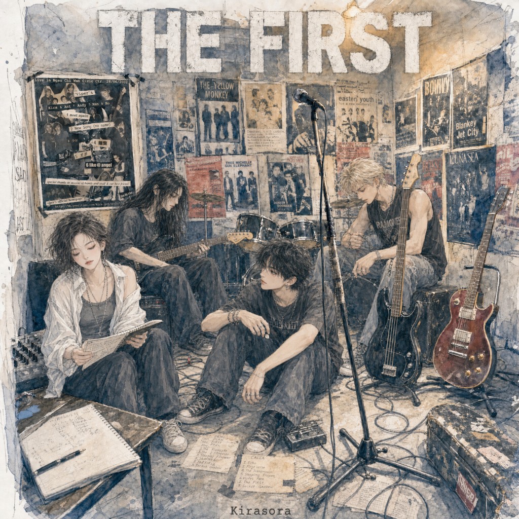 THE FIRST — KIRASORA 專輯封面