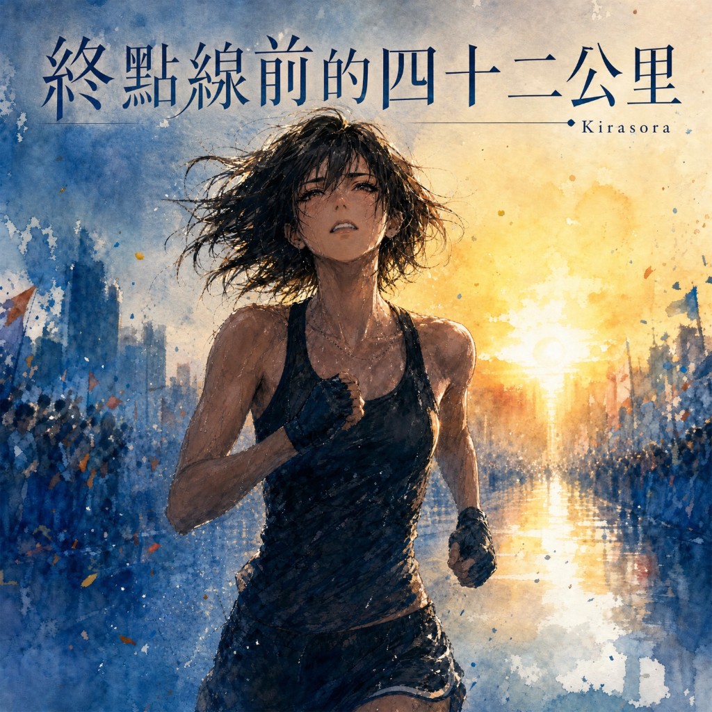 終點線前的四十二公里 單曲封面
